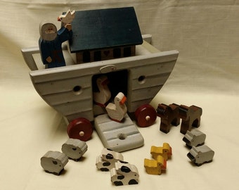 Noah's Ark with animals