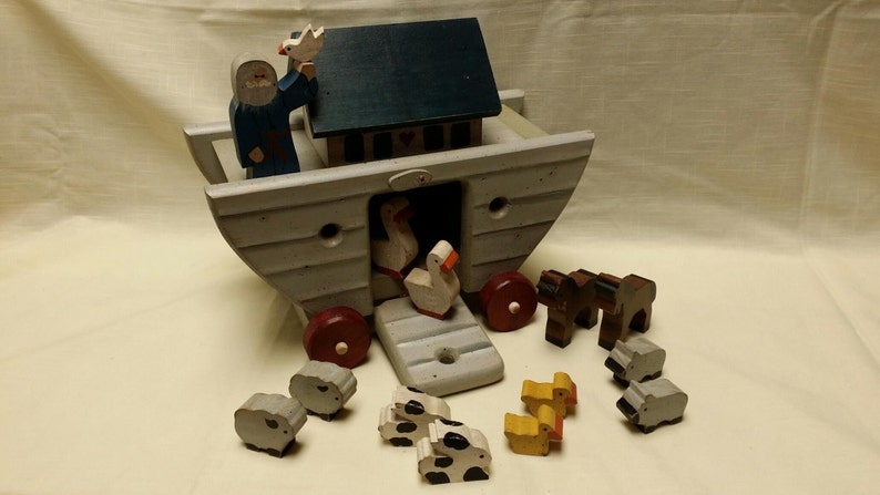 Noah's Ark with animals image 1