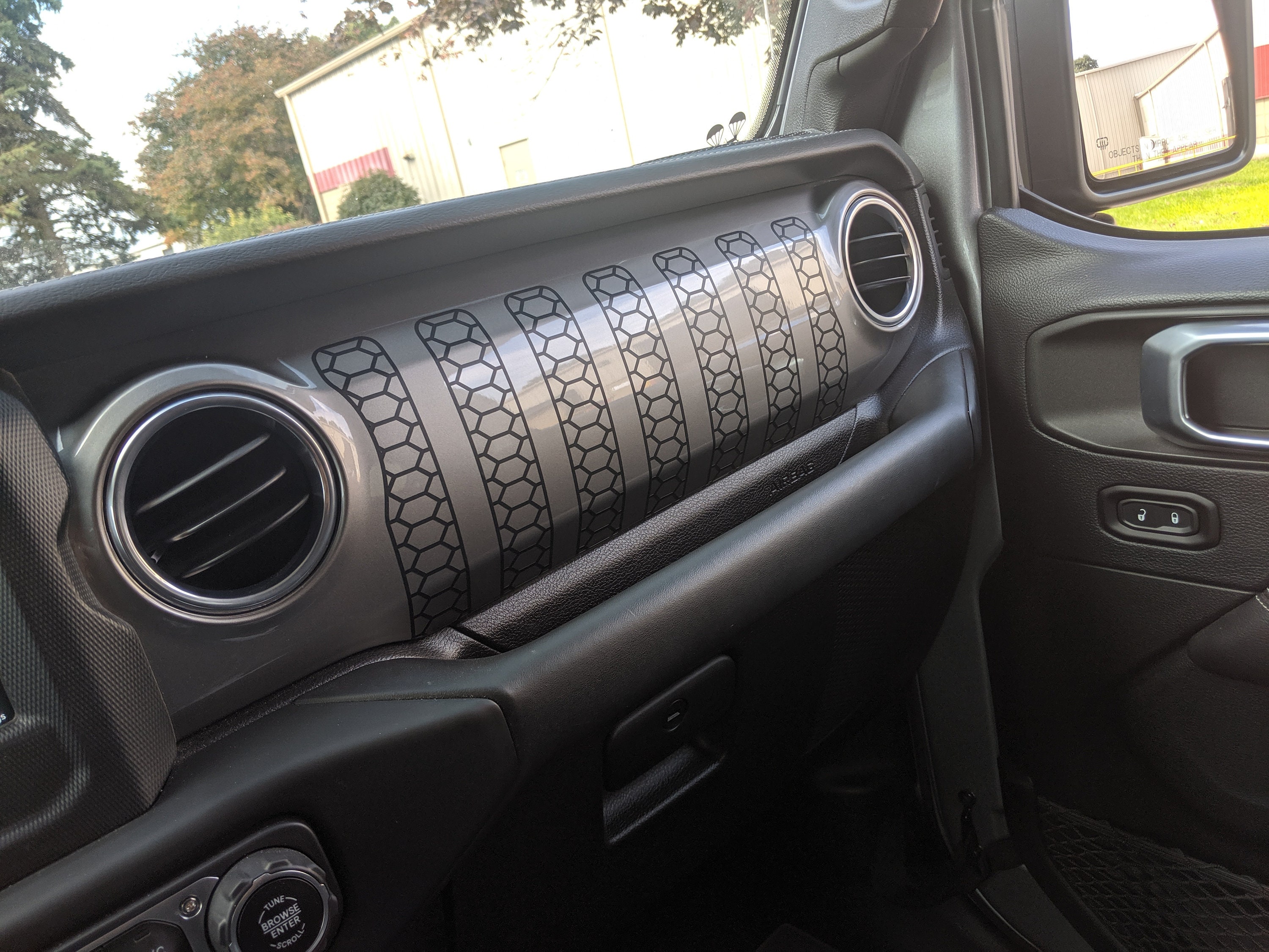 Jeep Wrangler JL & Gladiator Dashboard Accessory Jeep Mesh Etsy