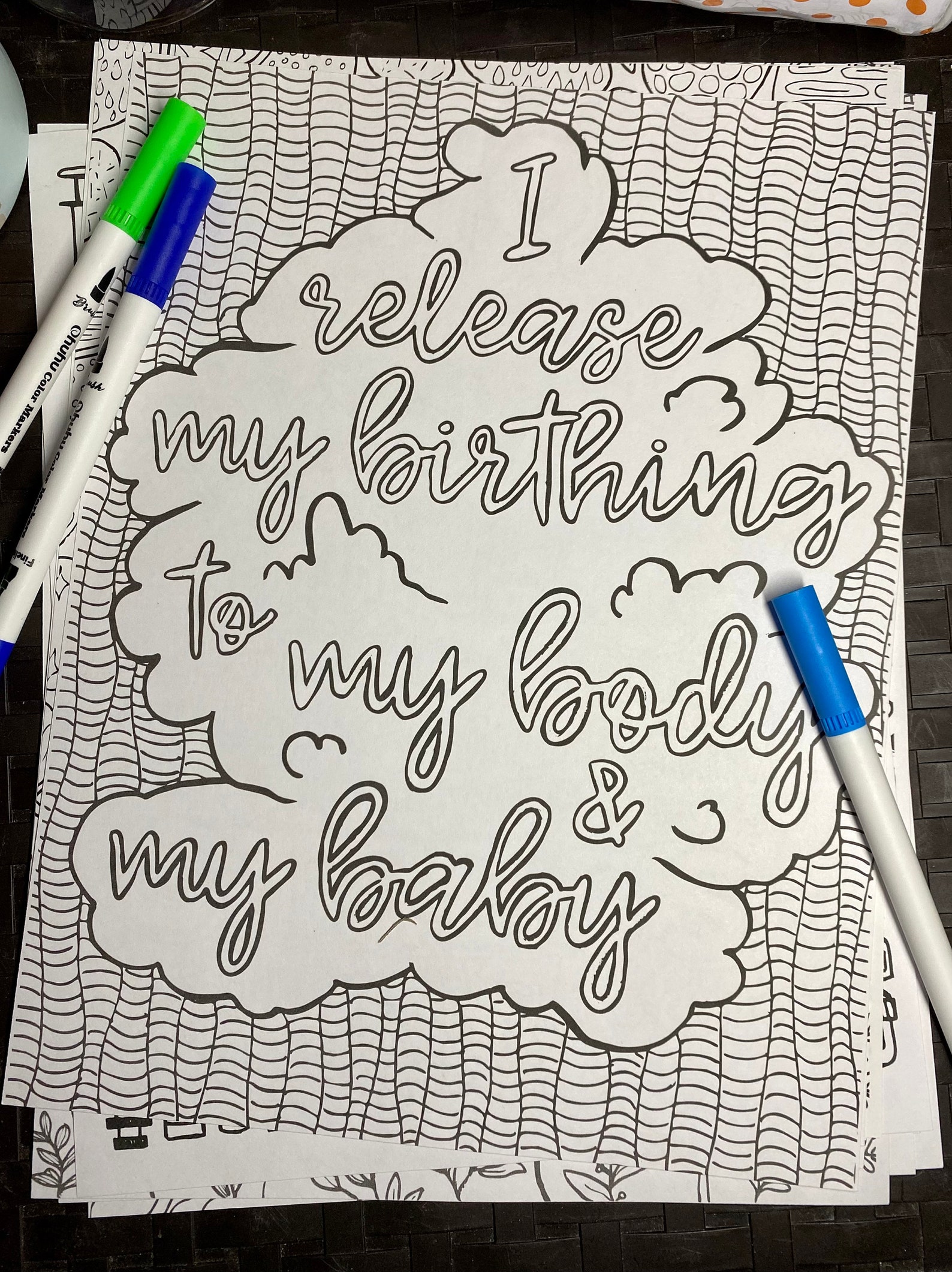 Printable Birth Affirmations