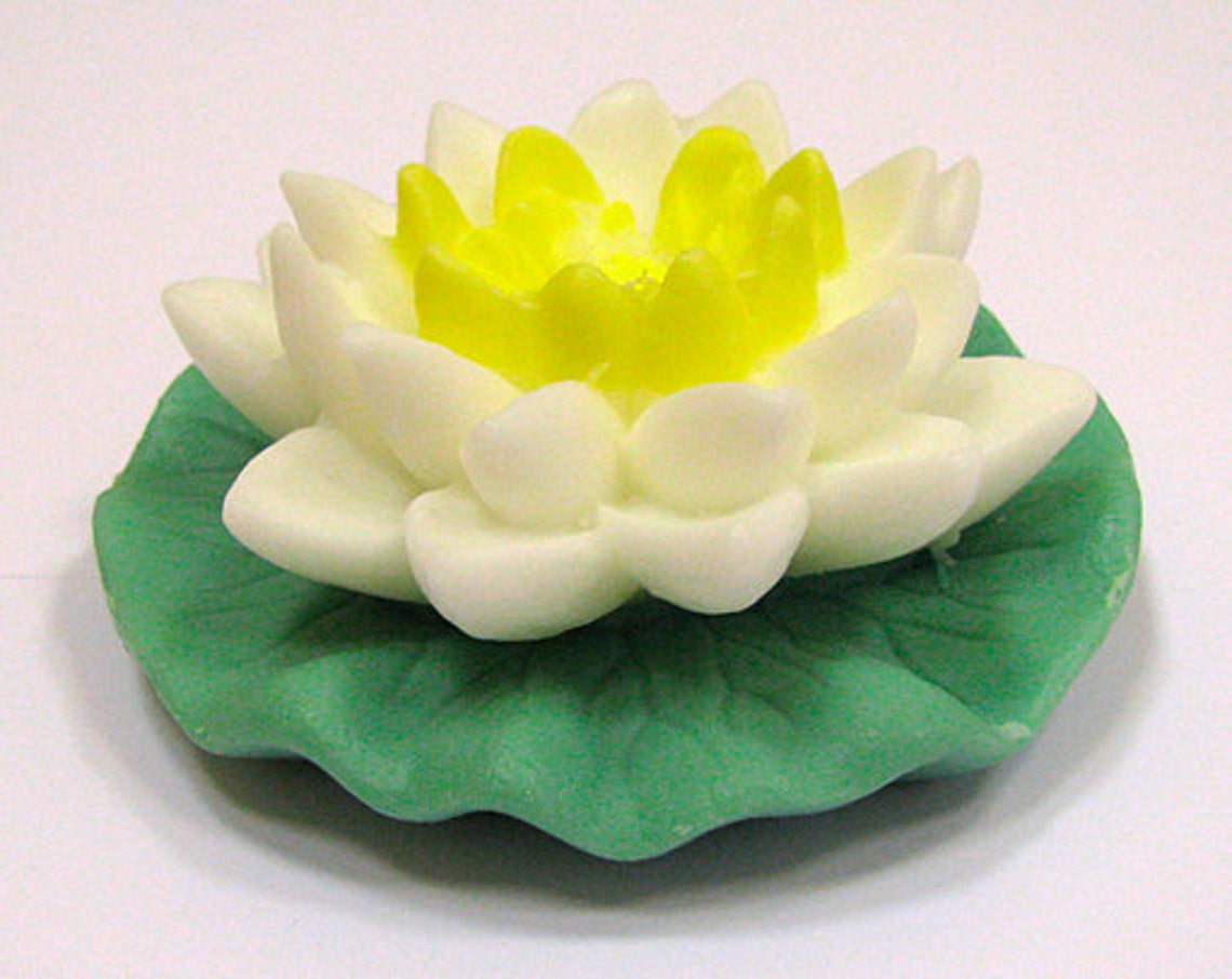 Water Lily flower lotus silicone mold silicone mould soap mold Etsy