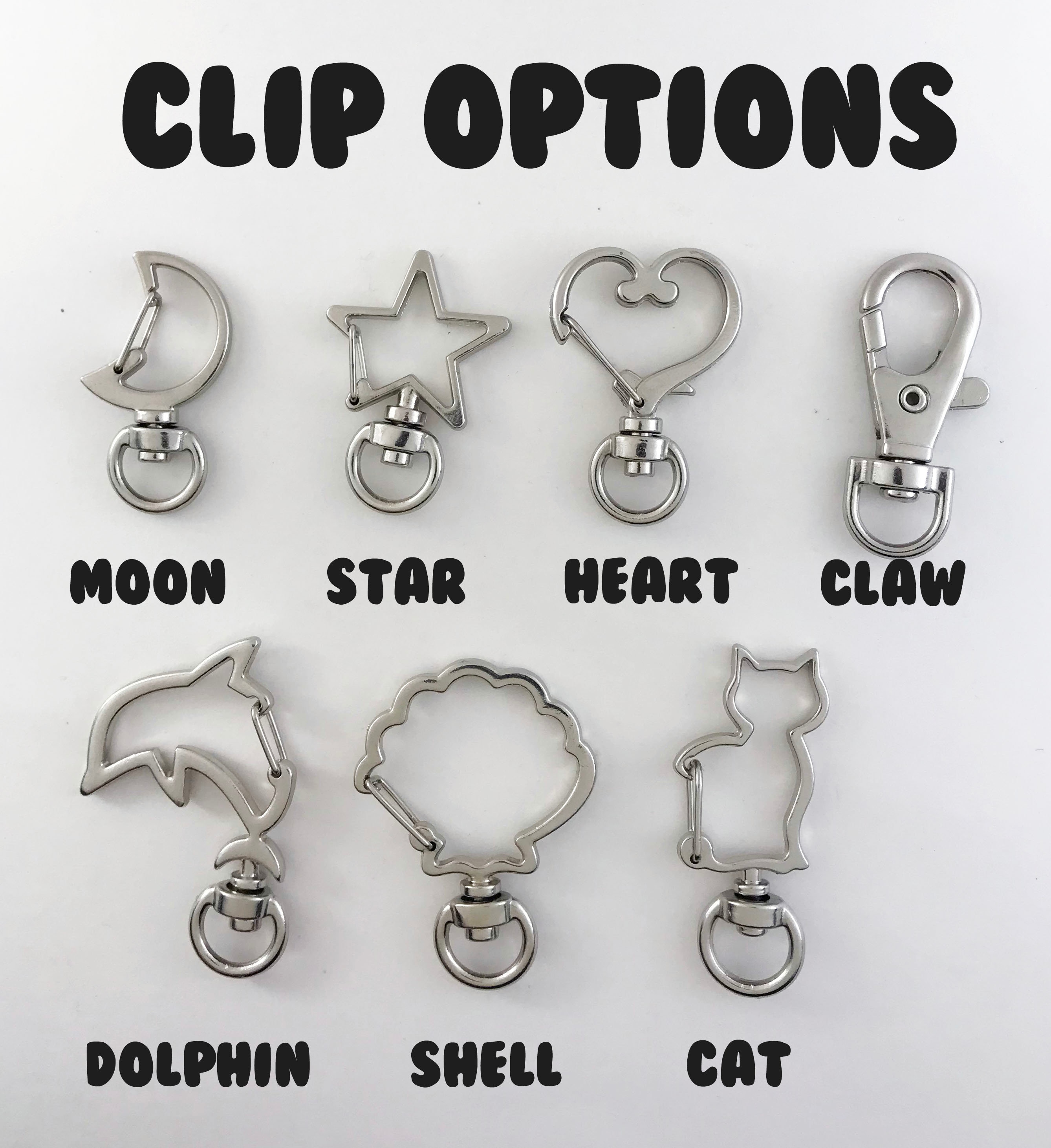 5/10 Heart Carabiner and Key Ring Heart Shaped Clip Keychain Etsy Australia