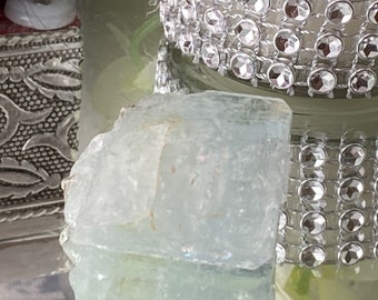 Aquamarine Crystal Specimen -sensitivity & courage