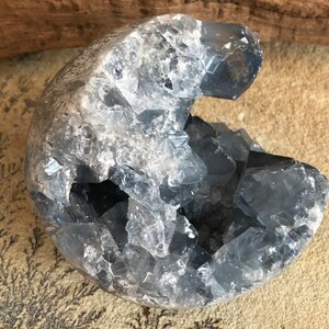 Celestite Crystal Geode image 3