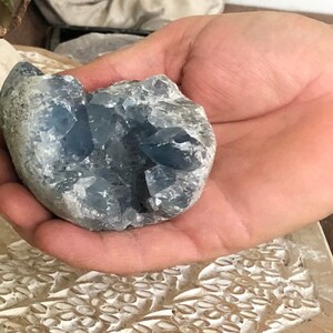 Celestite Crystal Geode image 2