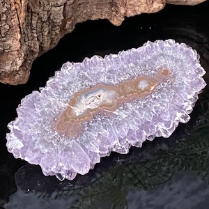Amethyst Stalactite Specimen Formation Slice from Uruguay
