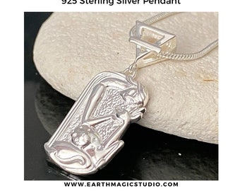 The Elementals “Earth Goddess” 925 Sterling Silver Pendant & Chain