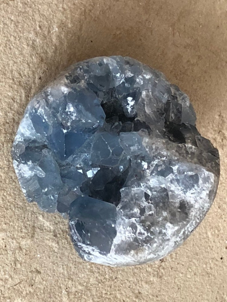 Celestite Crystal Geode image 7