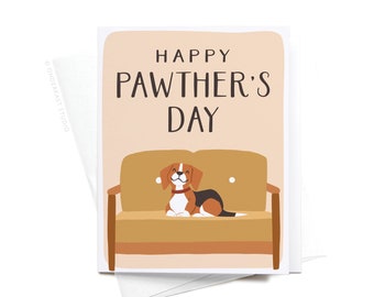 Happy Pawther's Day Greeting Card – GRT0233