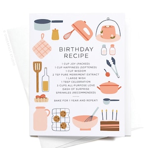 Carte de voeux d'anniversaire - GRT0458