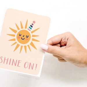 Shine On Greeting Card GRT0260 image 3