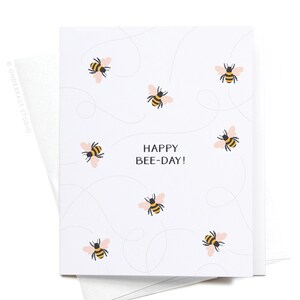 Happy Bee-day! Greeting Card – GRT0329