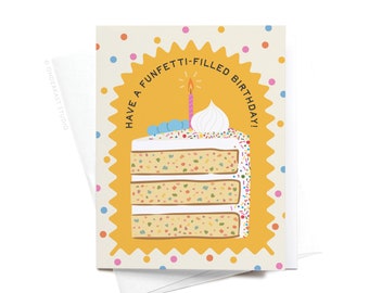 Funfetti-filled Birthday Greeting Card – GRT0466