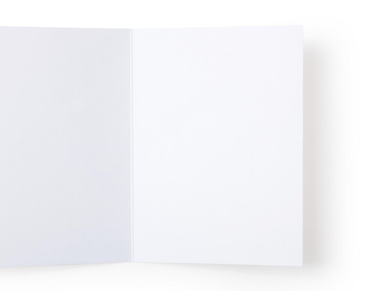 The image is a blank white card with a clean, minimalist design.