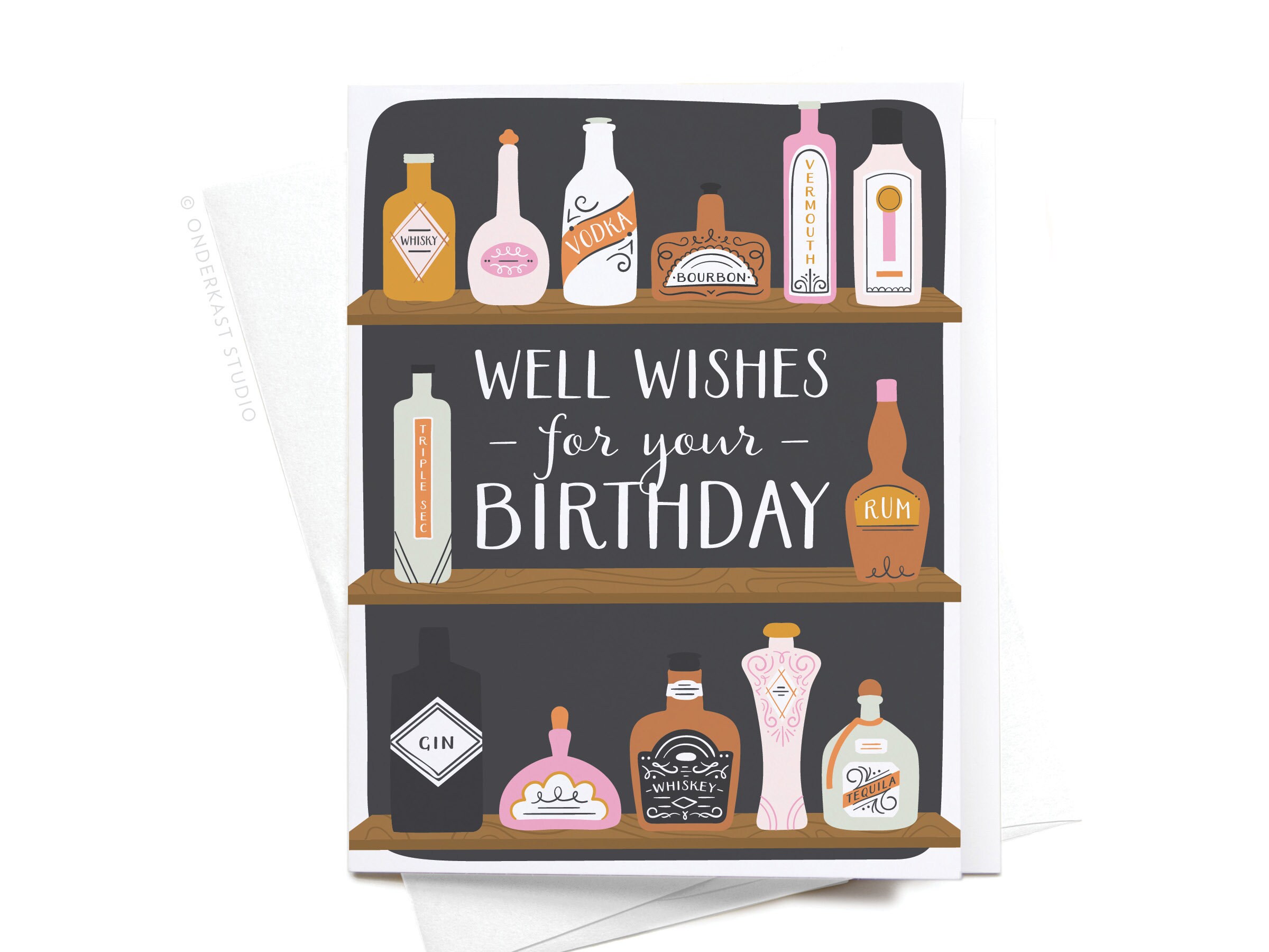 Buy Vodka Birthday Card Online In India - Etsy India