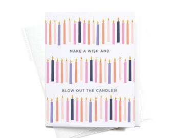 Make a Wish and Blow Out the Candles Greeting Card – GRT0449