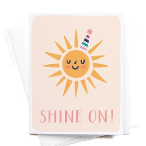 Shine On Greeting Card GRT0260 image 1