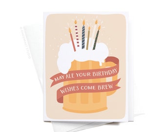 Ale Your Birthday Wishes Greeting Card – GRT0414