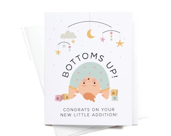 Bottoms Up Baby Greeting Card – GRT0463
