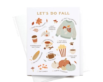 Let’s Do Fall Greeting Card – GRT0477