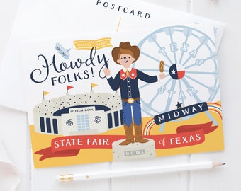 State Fair of Texas Postcard – PST0003