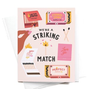 Striking Match Card Striking Match Card