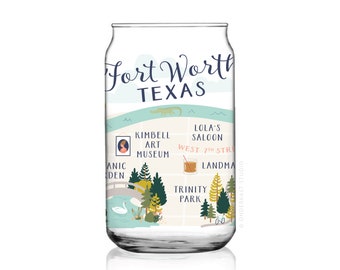 Fort Worth Can Glass – CNG0002-A