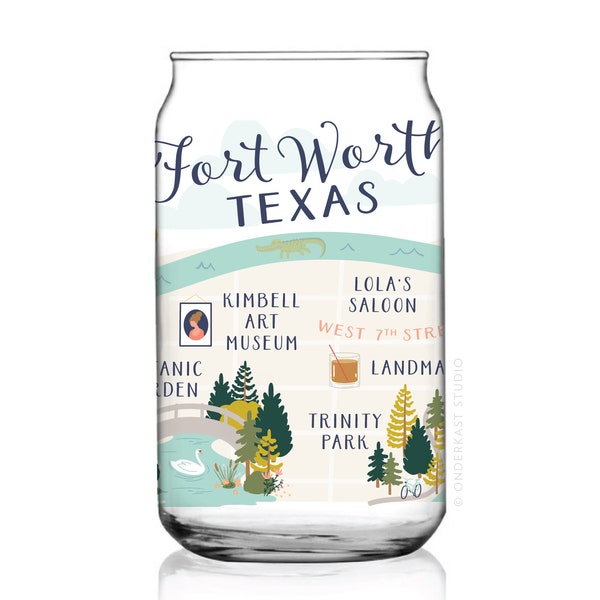 Fort Worth Can Glass – CNG0002-A