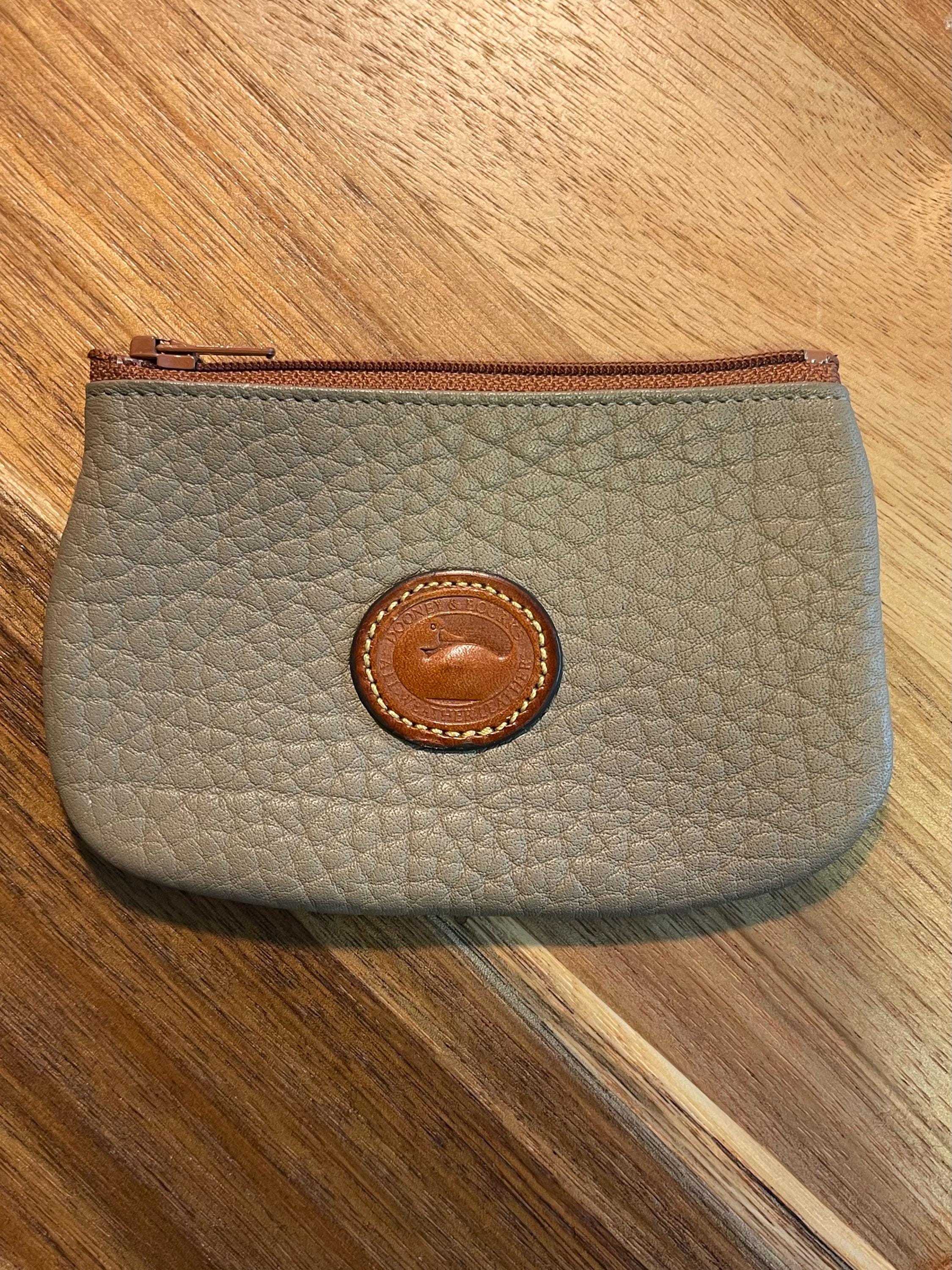 ⭐️未使用⭐️Dooney&Bourke レザーケース/イエロー/ヴィンテージ Vintage Dooney and Bourke All Weather Leather - Etsy
