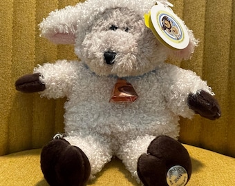 2004 Starbucks Bearista Bear, Little Bo Peep Sheep Costume, Collectible Plush