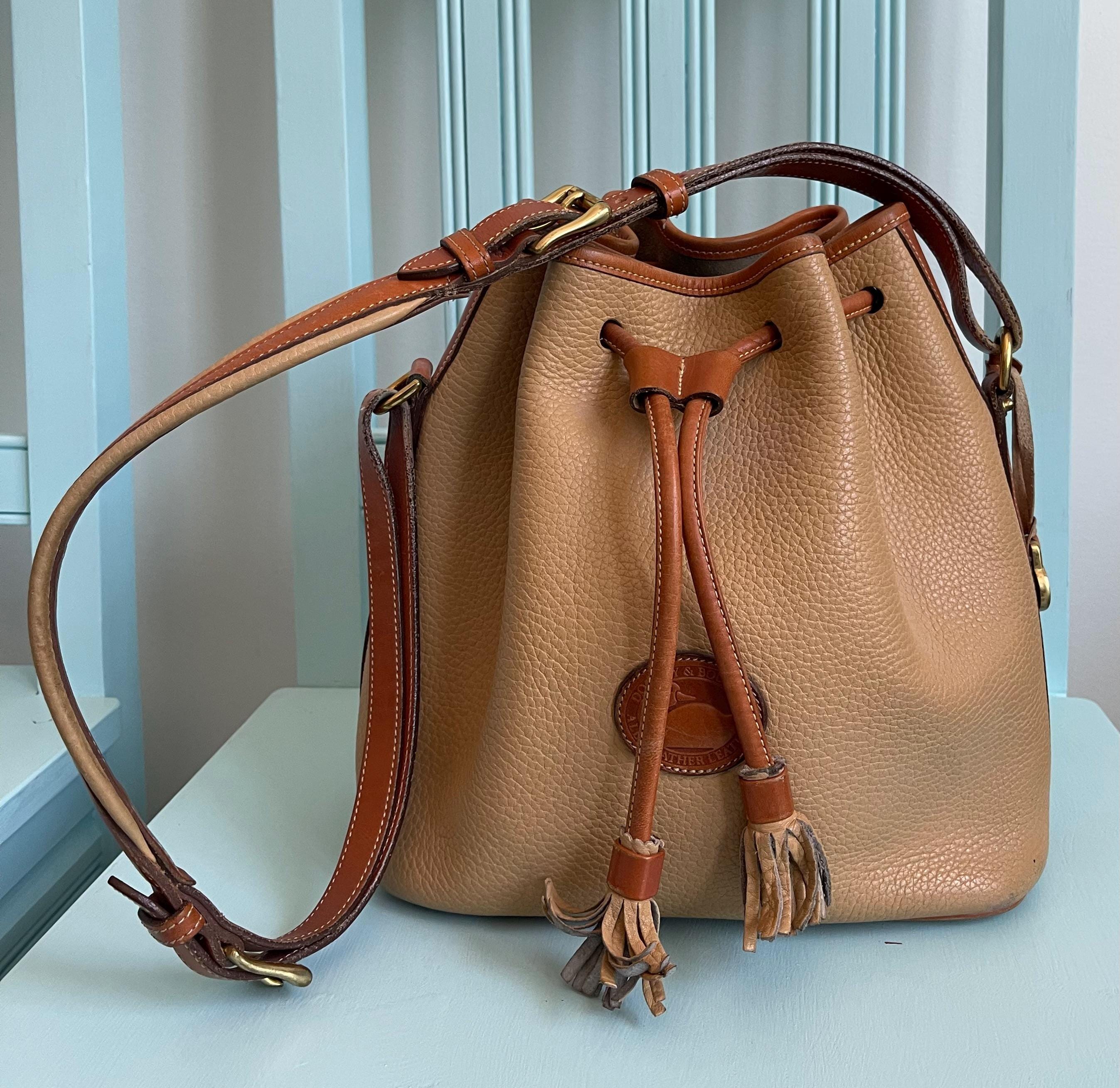 Dooney Bourke Drawstring Bucket Bag - Etsy