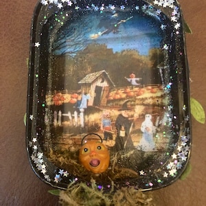 Halloween Altered Tin