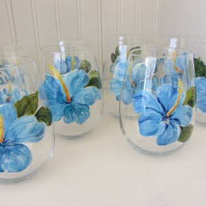 Custom Wedding Wine Glasses