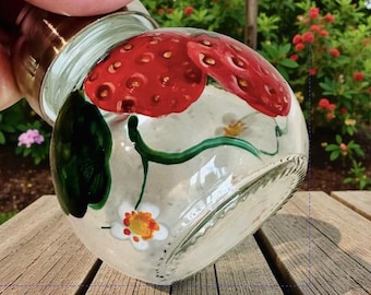 Strawberry Salt and Pepper Shakers