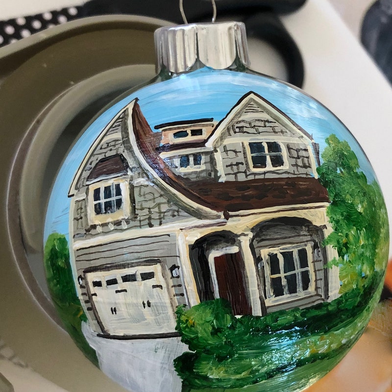 Custom House Ornament - Etsy
