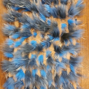 Genuine Mink Raccoon Fur Pieces for Cutter Crafting Sewing Art