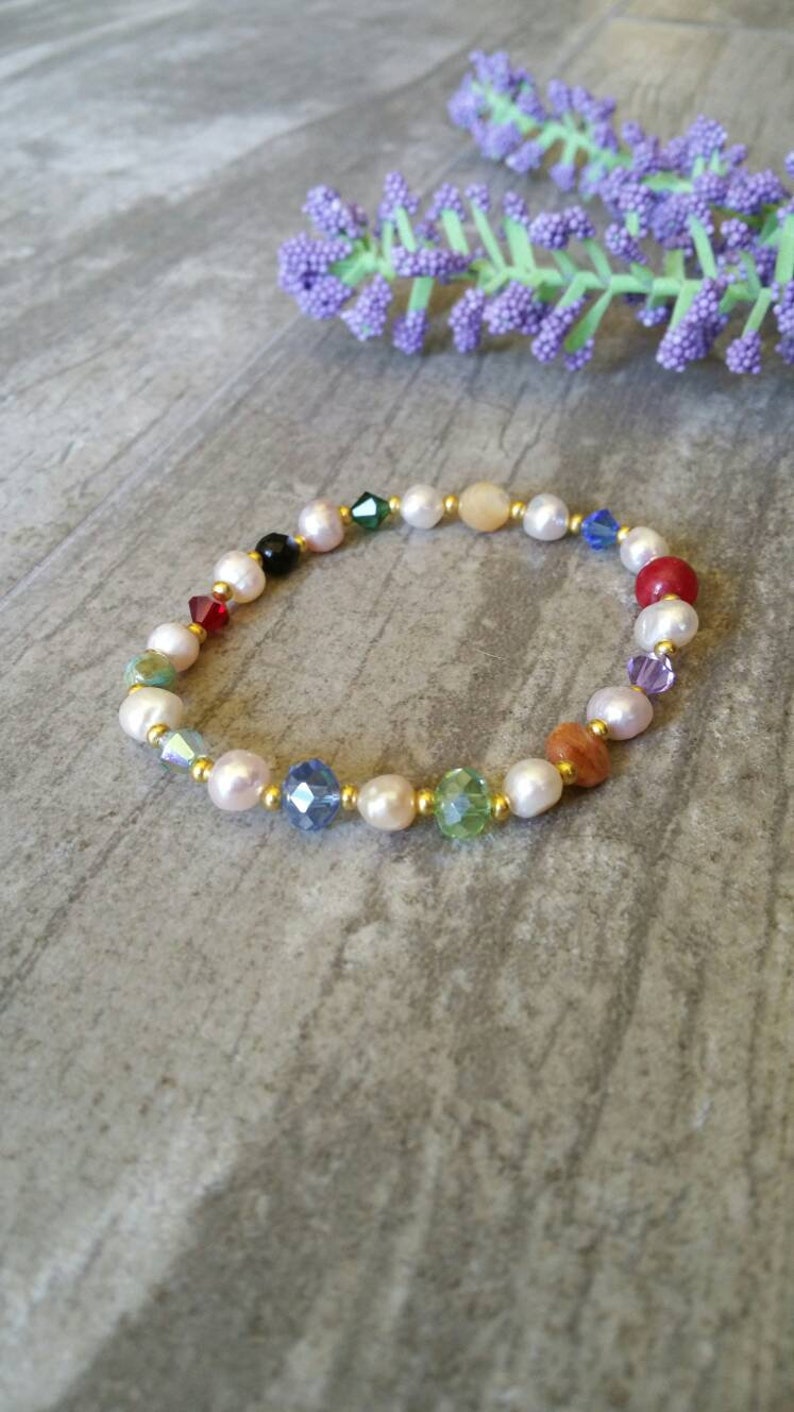 Revelation 21 Pearl Bracelet Christian Jewelry Gemstone Etsy