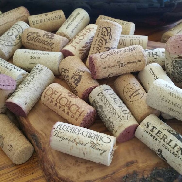 Wine Corks / DIY Projects / Ornaments / Wedding Party Favors / Baby Shower Gifts / Cork Boards / Trivets / Coasters / Craft Supply Surplus