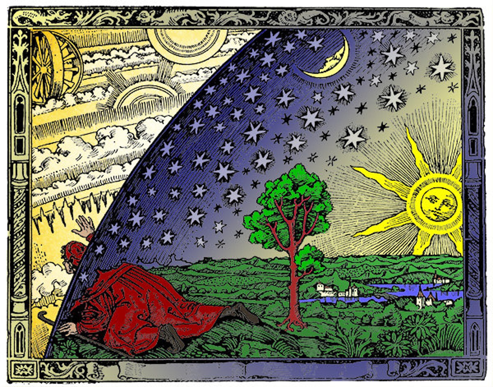 необъятный небесный свод. куинджи украинская ночь.