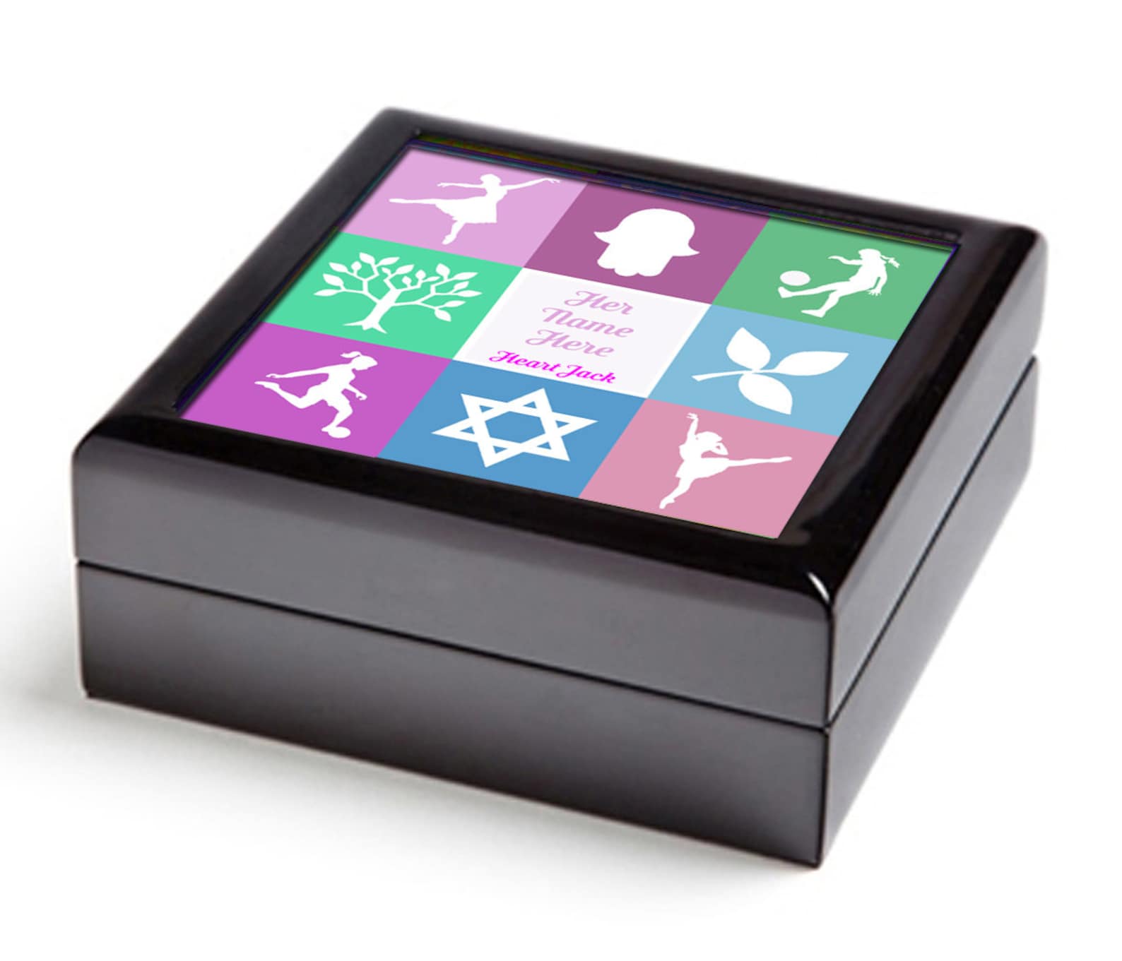 Personalized Bat Mitzvah keepsake box Jewish gift for teen Etsy