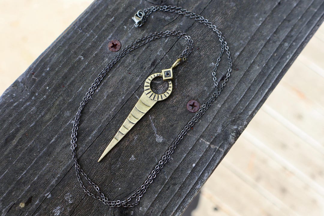 Vintage Spike Statement Necklace - Etsy