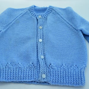 Baby knit button down sweater