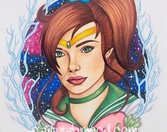 Sailor Jupiter Fine Art Print
