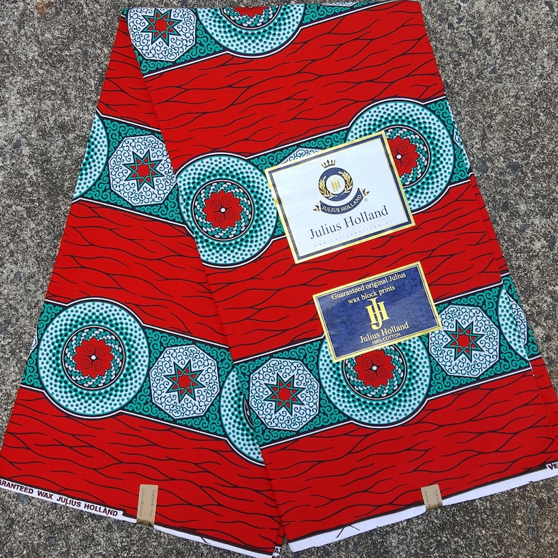Red Ankara - Etsy