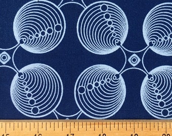 Da Gama 3 Cats indigo and white shweshwe fabric from South Africa priced by the HALF meter from USA- quilting, apparel, home decorating