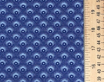 Da Gama 3 Cats indigo and white shweshwe fabric from South Africa priced by the HALF meter from USA- quilting, apparel, home decorating