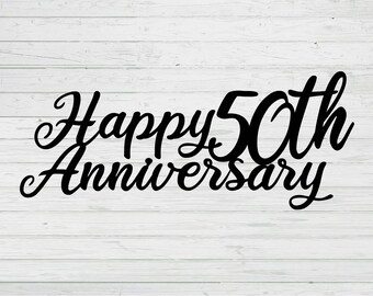 Free Free 214 50Th Wedding Anniversary Svg SVG PNG EPS DXF File