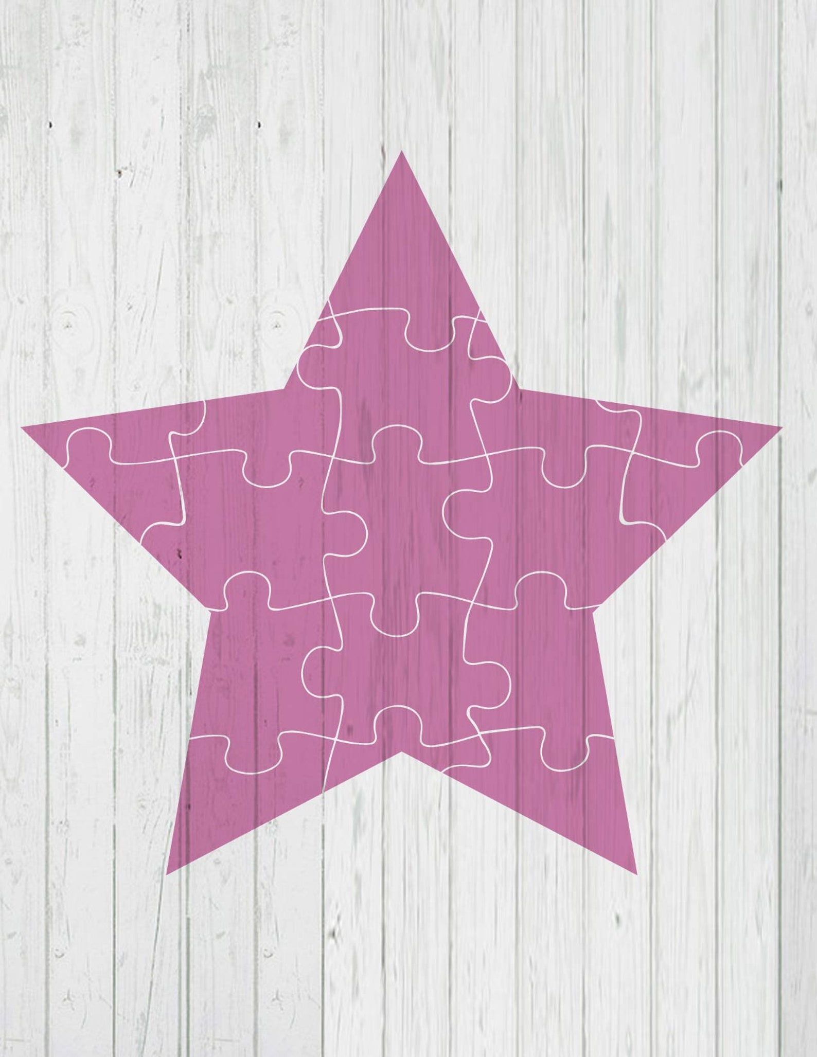 Star Puzzle Cut File Template Png Svg Dxf Ai Files Etsy Australia