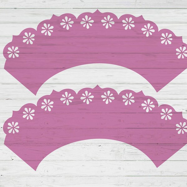 Cricut Cupcake Wrappers Etsy