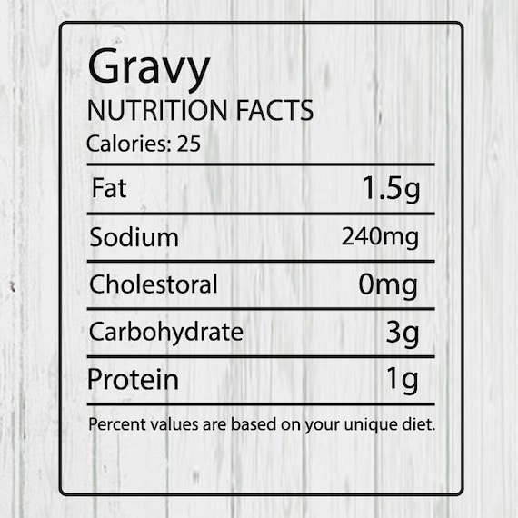 Gravy Nutrition Facts Templates Png Jpg Ai Files Etsy gravy-nutrition-facts-templates-png-jpg-ai-files-etsy
